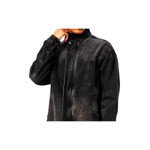 Chaqueta Vaquera Personalizada de Excelente Calidad, Chaqueta Duradera de Moda Casual Urbana Clásica Vintage de Alta Calidad - Product Image 3