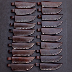 Lote de 20 Piezas de Cuchillos Skinner OEM de Hoja Fija, Acero de Damasco, para Caza, Campamento, Supervivencia al Aire Libre, con Funda de Cuero - Product Image 5