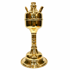 Chicha de luxe Boury en laiton avec miroir et 2 niveaux de filtration, ensemble complet - Product Image 3