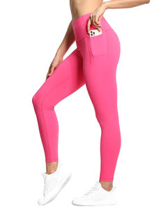 Leggings Térmicos Estándar de Cintura Alta para Mujer con Bolsillo, Leggings de Yoga Personalizados de Secado Rápido para Todas las Temporadas - Product Image 3