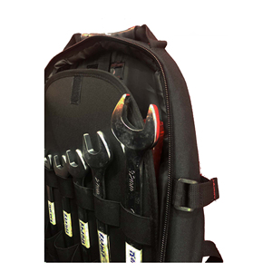 Sac à dos pour outils de freinage de 37 cm, pliable, verrouillable, OEM/ODM, résistant à l'eau, fermeture éclair en polyester, 30 kg, norme Ista, prix raisonnable - Product Image 4