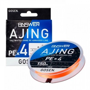 GOSEN ANSWER สายตกปลา Ajing PE x4 150 ม. (รุ่น: 0.2/0.25/0.3/0.4) - Product Image 1