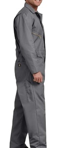 Combinaison de travail en coton à manches longues avec fermeture éclair sur le devant pour hommes, combinaison de travail durable, plusieurs tailles, uniforme de sécurité en prix de gros - Product Image 5