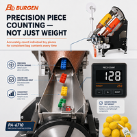 Machine automatique certifiée CE pour le conditionnement en sacs maillés, pour le comptage et le pesage de jouets, blocs de construction et billes, antistatique, 30 sacs/min, production rapide, vente au détail