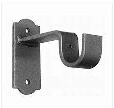 Supports de tringle à rideaux en métal robustes et élégants pour rideaux épais, support sécurisé et décoration intérieure élégante pour fenêtres - Product Image 5