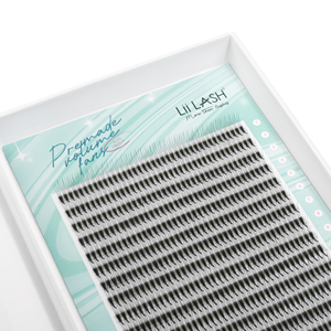 Éventails de cils pré-faits symétriques, longueurs mixtes C CC D DD .03 .05 .07, extensions de cils méga volume en vison, vente en gros avec logo personnalisé - Product Image 2