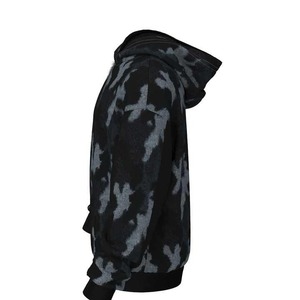 เสื้อฮู้ดมีซิปสำหรับผู้ชายผ้าฟลีซโอเวอร์ไซส์ผ้าคอตตอน100% สำหรับฤดูหนาว - Product Image 6