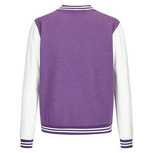 Chaqueta universitaria de manga larga de últimos diseños hechos a medida de estilo único de fabricación profesional en cantidad al por mayor y a granel - Product Image 3