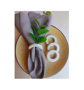 Creative Marble Household Napkin Rings Holder Designer Look <b>Wedding</b> Parties Decorative Use Made in India - Product Image 4