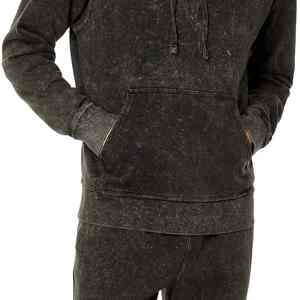 Chándal de lavado ácido para hombre con logotipo personalizado, novedad de alta exigencia, material suave, antiarrugas, servicio OEM, chándal de lavado ácido - Product Image 3