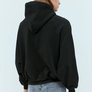 Sweat à capuche épais en strass avec logo imprimé de haute qualité pour hommes Sweat à capuche surdimensionné en coton et polyester pour hommes - Product Image 6