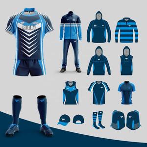 Oferta: Conjuntos de Camiseta y Pantalones de Rugby 100% Poliéster, Personalizables, Transpirables, de Secado Rápido, Ligeros, de Manga Corta, para Fútbol - Product Image 4