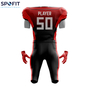 Tenues d'équipe professionnelles pour le football américain, ensembles d'uniformes personnalisables, shorts à séchage rapide, vêtements de sport unisexes, uniforme de football - Product Image 6