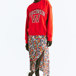 Sudadera Deportiva Personalizada al por Mayor, Último Modelo, Corte Ajustado, Cuello Redondo para Mujer - Product Image 5