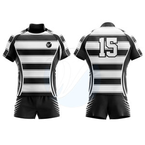Bajo MOQ Diseño único Transpirable Rugby Uniforme Deportes al aire libre Conjunto de ropa - Product Image 1