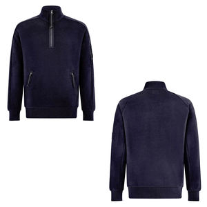 Nouvel arrivage de sweat-shirt basique à demi-fermeture éclair pour hommes avec logo et design personnalisés nouveau style de meilleure qualité de sweat-shirt pour hommes - Product Image 1