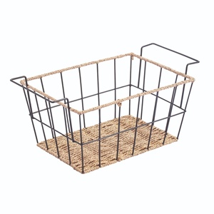 Grand bol à fruits rectangulaire noir - Product Image 1