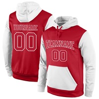 Direct Ommiz Industry - Sudadera Deportiva de Forro Polar para Invierno, Diseño Personalizado con Patrón 3D Rojo, Blanco y Azul Rey, Estilo Spider