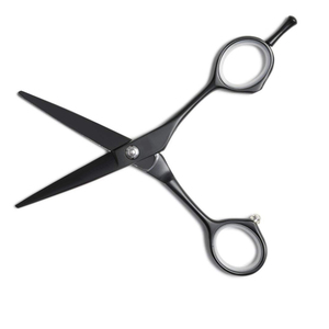 กรรไกรช่างตัดผมมืออาชีพ5นิ้วโคบอลต์สีดำญี่ปุ่นเครื่องมือความงามที่คมมากโดย eiza inds - Product Image 4