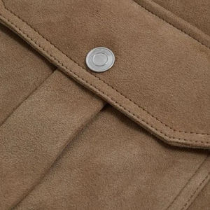 Blouson aviateur sur mesure en véritable peau de mouton, blouson aviateur en peau de mouton d'hiver, blouson aviateur en cuir véritable - Product Image 6