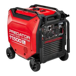 Generador Inverter PREDATOR de 11500 Vatios, Diésel/Gasolina, SÚPER SILENCIOSO, Arranque por Retroceso, Portátil, Ecológico, 15 Horas de Funcionamiento, CO - Product Image 2