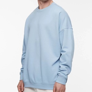 Sudadera de Hombre Estilo Urbano, Hombros Caídos, 100% Algodón, Felpa Gruesa, Holgada, Informal, para Invierno, Estilo Casual, Marca Privada OEM - Product Image 2