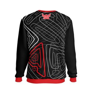 Sudadera gruesa y cómoda de algodón puro personalizada, sudadera DTG bordada con patrón, sudadera de calle alta a la moda, sudaderas con capucha - Product Image 2