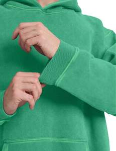 Sudadera de lavado ácido con estilo personalizable de alta calidad para hombre, Sudadera con capucha desgastada cómoda a la moda, técnicas bordadas para invierno - Product Image 4