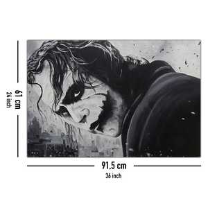 Póster de Ed Capeau del Joker de Caballero Oscuro, Arte de Pared en Lienzo con Diseño Moderno - Product Image 4