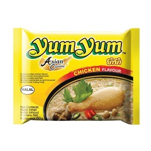 Yum fideos de pollo instantáneos 90x60g gran oferta Cocina Rápida fácil aperitivo sabor sabroso mejor precio a granel al por mayor OEM suministro de fábrica - Product Image 6