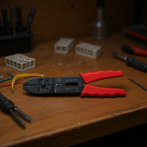 Usag Non-Insulated Crimping Pliers Open and Closed Terminals <b>Wire</b> Crimper - Product Image 3