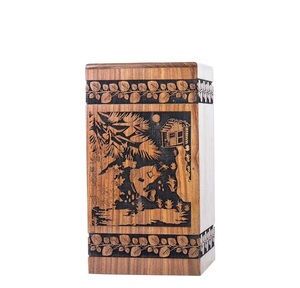 Handmade Rosewood Urn <b>for</b> Human <b>Ashes</b> Tree of Life Wooden Box Personalized Cremation Urn <b>for</b> <b>Ashes</b> Handcrafted Large - Product Image 1