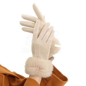Men Wool <b>Gloves</b> Thermal Winter <b>Gloves</b> Soft Outdoor Men Wool <b>Gloves</b> Outdoor Warm <b>Gloves</b> <b>Knit</b> Winter - Product Image 3