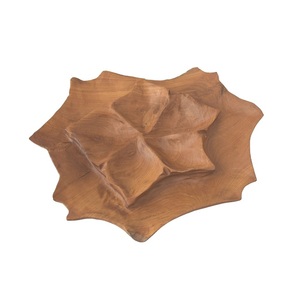 Tableware Catering Serving Wooden Tray Top Trending Wooden Custom Made Snacks <b>Sweet</b> Serving Dishes Tray - Product Image 4