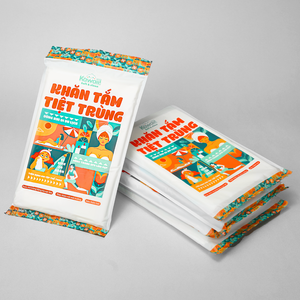 Toalla desechable Kawaii, compacta y fácil de llevar, tela no tejida superabsorbente, patrón a cuadros para viajes - Product Image 2