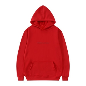 เสื้อฮู้ดแฟชั่นผู้ชาย ทรงโอเวอร์ไซส์ หนา ไม่มีเชือก ผ้าสีดำ - Product Image 3