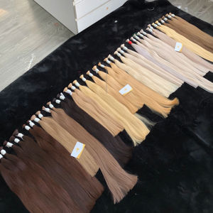 Extensiones de Cabello Vietnamita 100% Virgen Más Vendidas, Doble Grosor, Hechas a Mano en Vietnam por Minh Khang Premium Hair, Lisas, 100g - Product Image 1