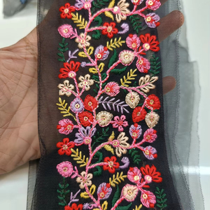 Lujoso diseñador ecológico de gama alta de encaje de moda ropa de novia elegante patrones intrincados detalle traje de negocios - Product Image 1