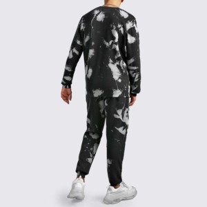 2025 Men Cotton Acid <b>Wash</b> Tracksuit New Arrival Hot Sale Latest Style Casual Sweat Suits Embroidered Breathable Plus Size <b>Boys</b> - Product Image 5