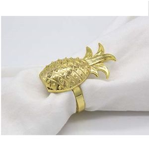 Vente en Gros de Ronds de Serviette Modernes en Or de Qualité Supérieure, Faits à la Main, en Métal, Parfaits pour Accessoires de Vaisselle, Élégants et Durables - Product Image 5