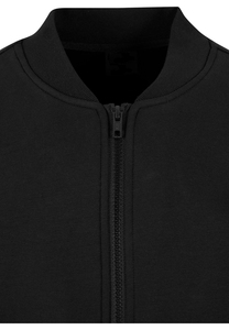 Veste bomber de baseball en molleton 100% coton noir de qualité supérieure, personnalisée, pour homme, style formel, hiver, lettreman - Product Image 2