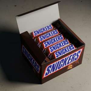 Barra de chocolate con leche suave Snikkers con capas de turrón de caramelo y maní a granel, Exportación al por mayor, refrigerio Premium - Product Image 5