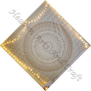 Tapisserie murale suspendue de créateur moderne pour noël, tapisserie d'art mural imprimée personnalisée, tapisserie Hippie Mandala, Offre Spéciale - Product Image 6