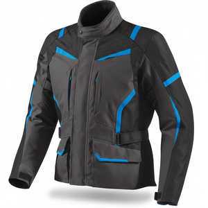 Combinaison de course en textile Cordura OEM pour adultes, coupe-vent, taille XL, équipement de moto avec veste et pantalon imperméables et respirants, vente en gros - Product Image 4
