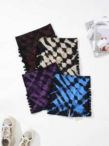 Pantalones cortos de diseño deportivo de cintura baja de nailon XL para mujer, cintura ancha y acanalada sin costuras con logotipo - Product Image 3