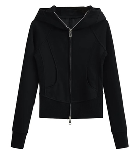 Sudadera Corta con Capucha para Mujer, Moda 2025, Estilo Único, Personalizable OEM, Talla Grande, para Invierno y Primavera, con Cierre - Product Image 3