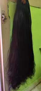 ผมต่อจากอินเดียไม่ผ่านกรรมวิธีผมมนุษย์สำหรับต่อผมมนุษย์ที่มีส่วนผสมของ100% - Product Image 2