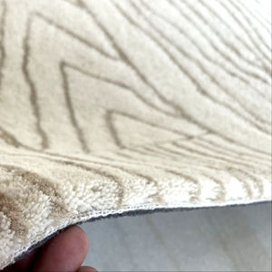 2024 Alfombra de lana hecha a mano de lujo de la India Colección de diseñadores con mechones para interiores con patrón abstracto - Product Image 1