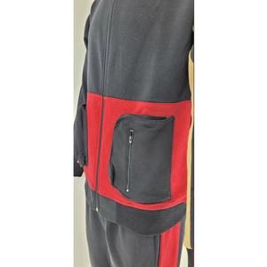 Nouveau design personnalisé à la mode, sweat à capuche avec fermeture éclair, pantalon cargo, ensembles deux pièces, ensemble survêtement uni pour hommes, vêtements décontractés d'hiver - Product Image 6