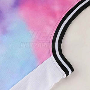 Uniforme de basket-ball Offre Spéciale à manches courtes respirant uniforme de basket-ball impression par sublimation personnalisée - Product Image 4